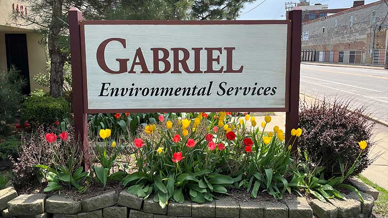 Gabriel Environmental Services front sign