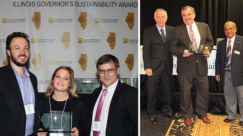 Gabriel wins Governor's Sustainability award in 2011 and 2014